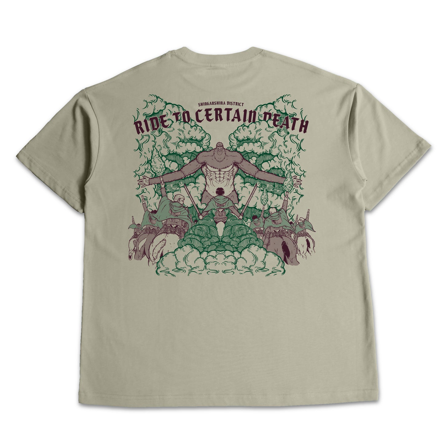 Ride To Certain Death Oversized T-shirt