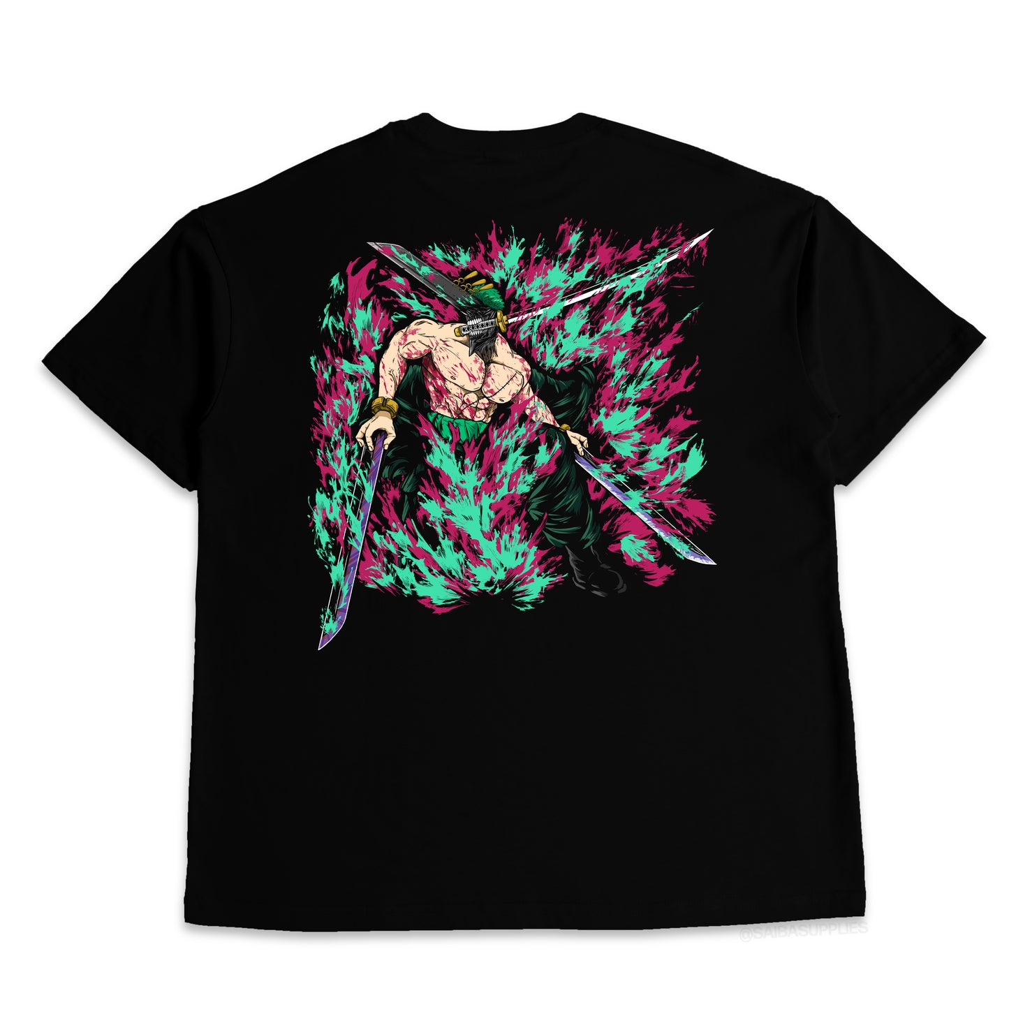 Katana Devil Hunter Oversized T-shirt