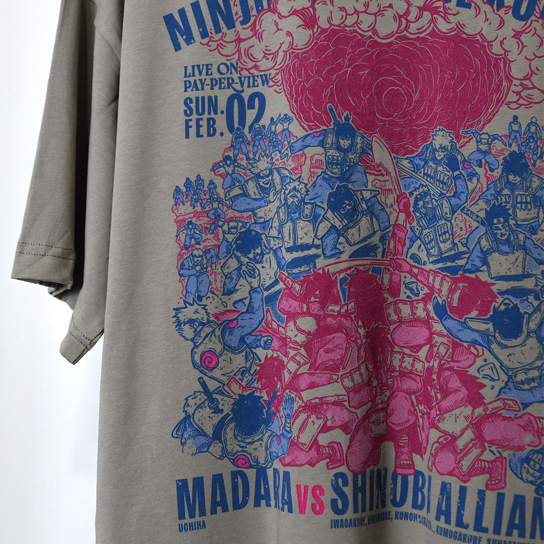 (Pre-Order) Ninjutsu Royal Rumble Madara Oversized T-shirt
