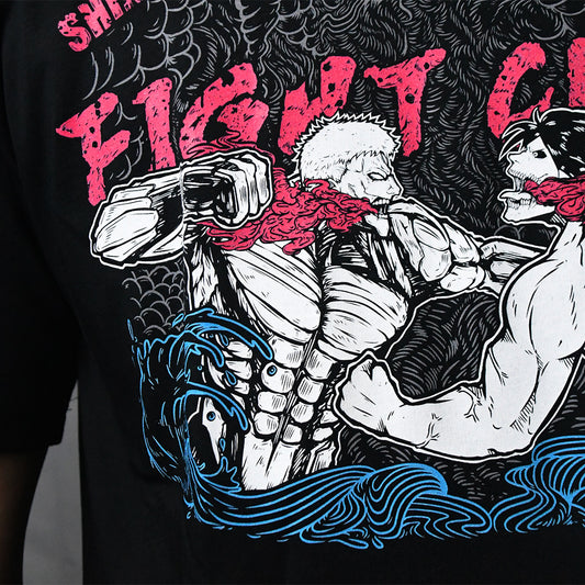 Shiganshina Fight Club Oversized T-shirt