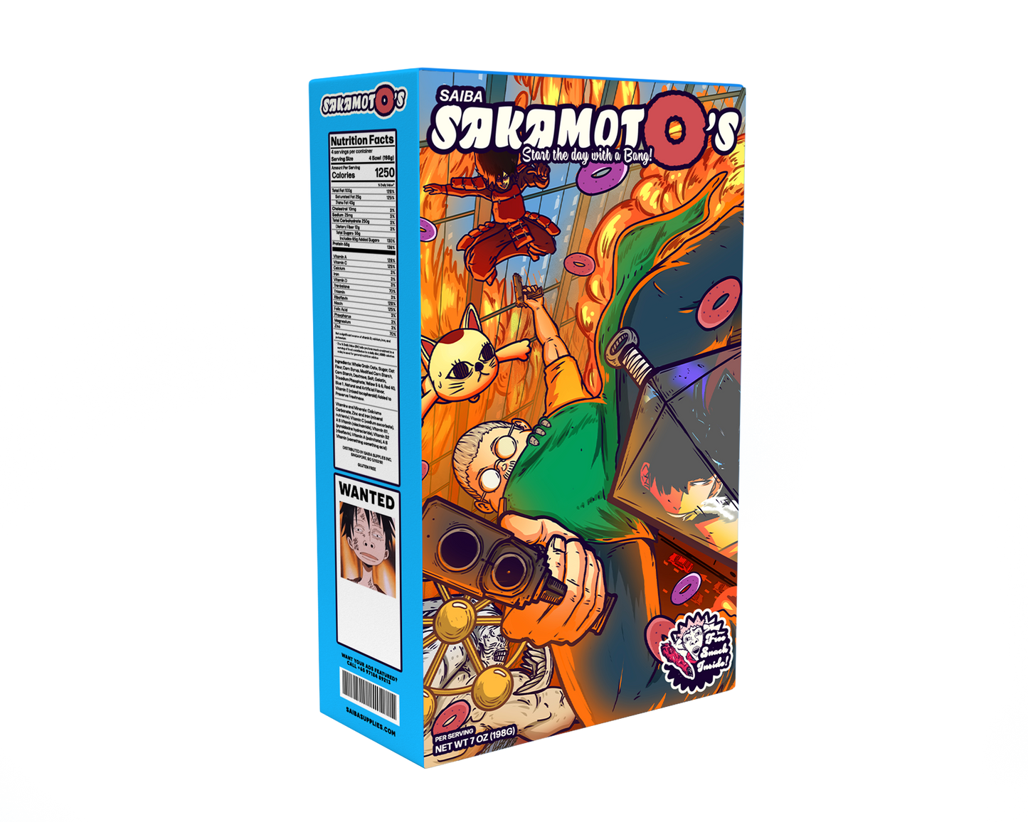 Sakamoto's Cereal Box