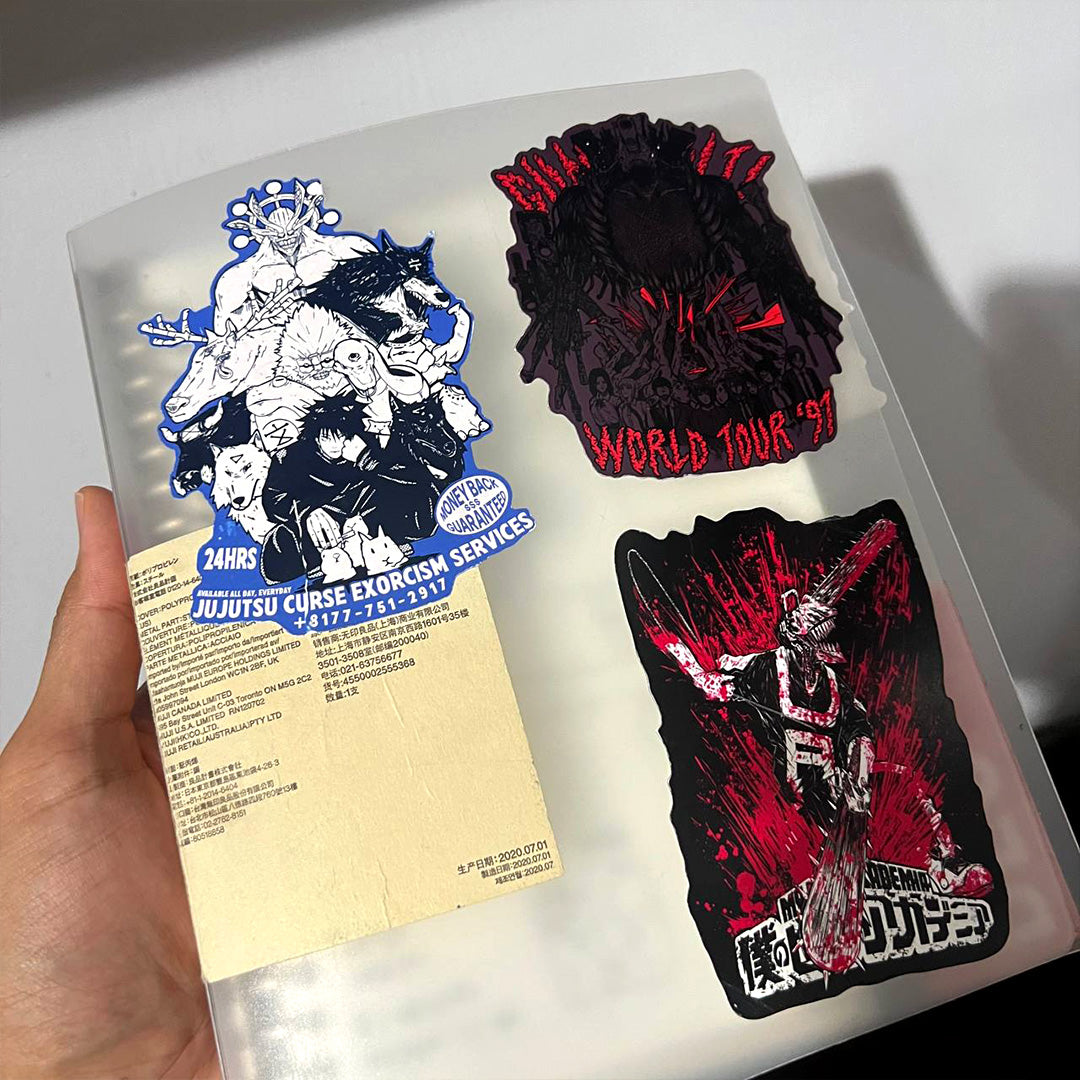 Gun Devil World Tour Large Waterproof Sticker