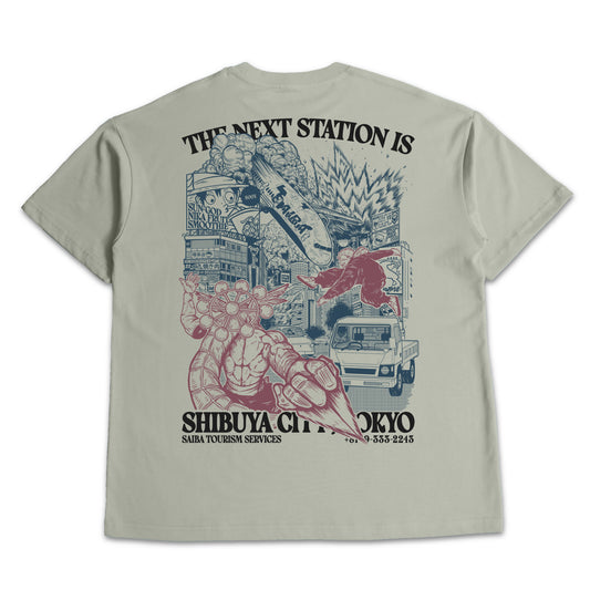 (Pre-order) Shibuya City Station Oversized T-shirt