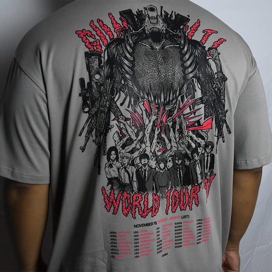 (Pre-Order) Gun Devil World Tour V2. Oversized T-Shirt