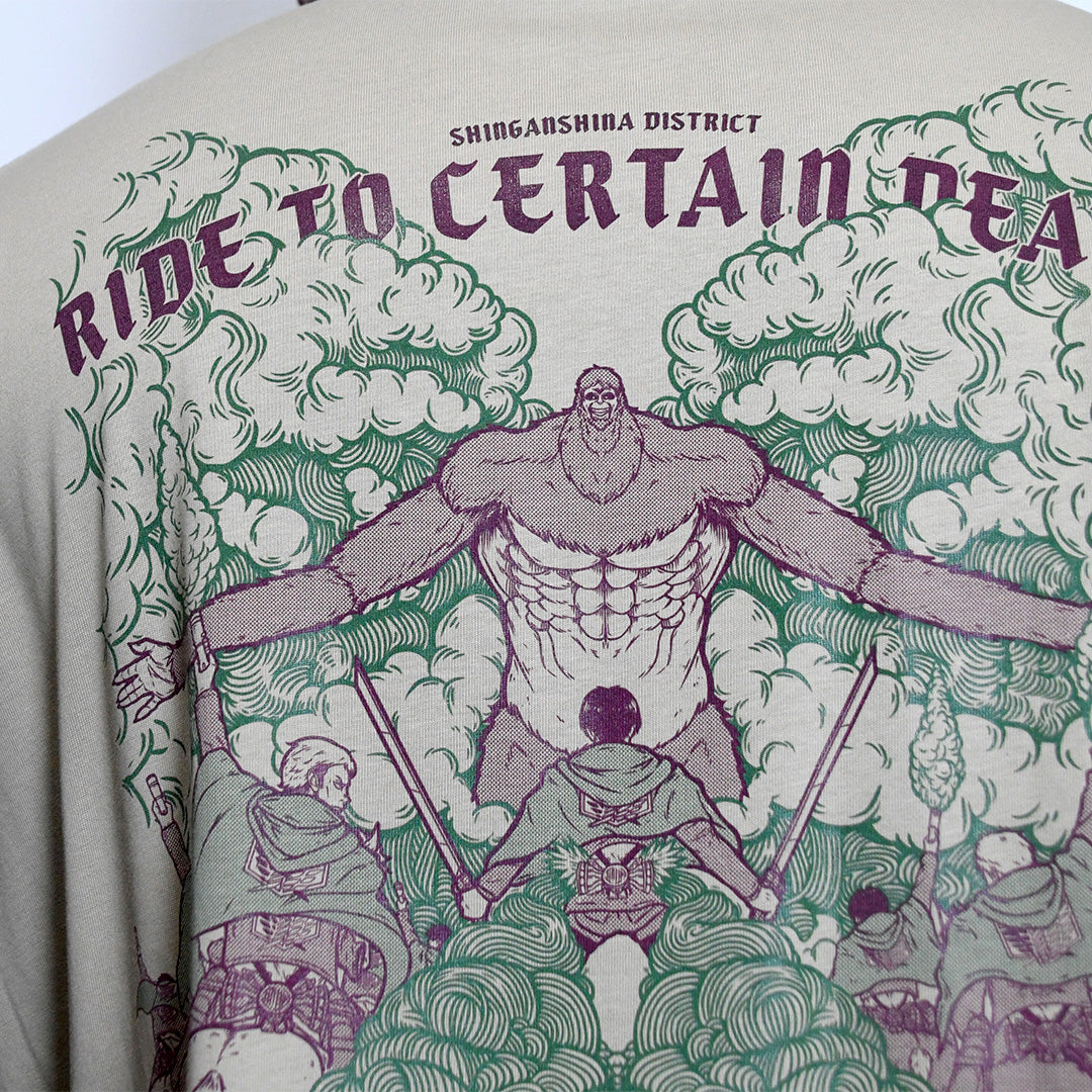 (Pre-order) Ride To Certain Death Oversized T-shirt