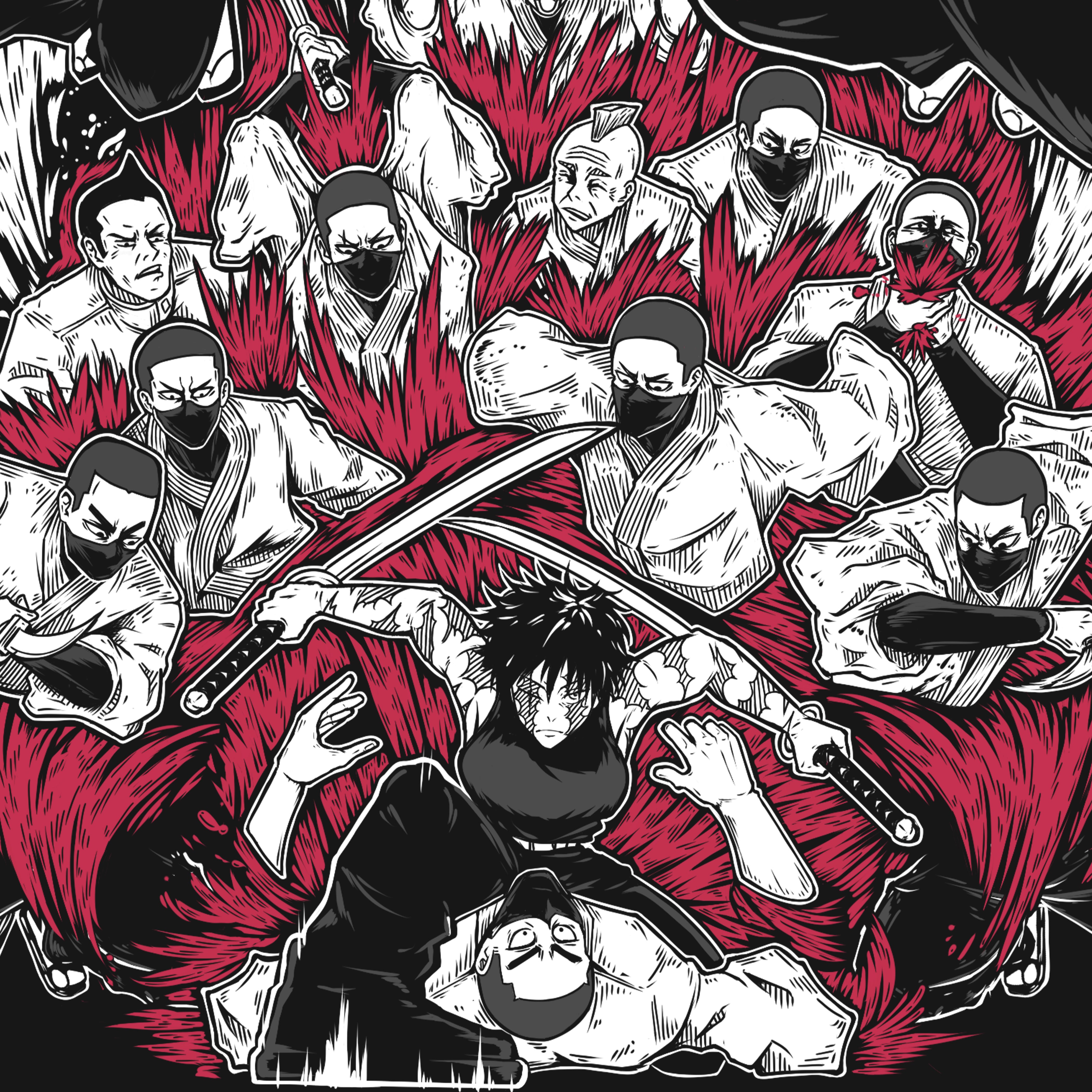Clan Killer Maki Zenin Oversized T-shirt – Saiba Supplies