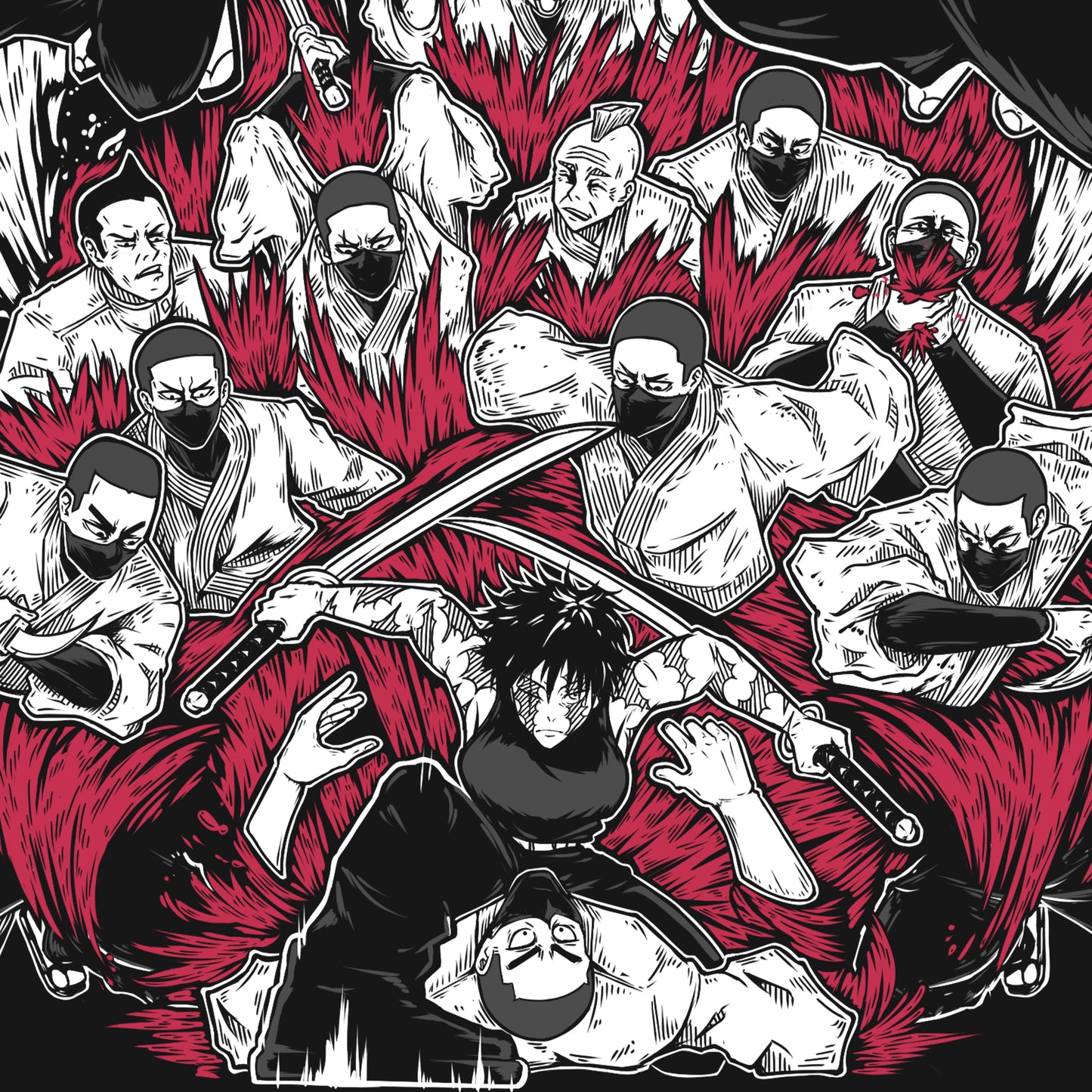 (Pre-Order) Clan Killer Maki Zenin Oversized T-shirt