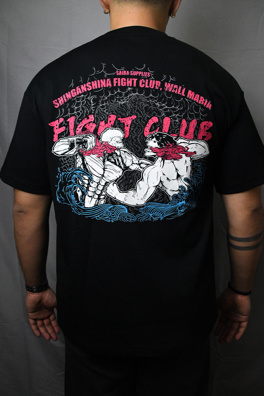 (Pre-order) Shiganshina Fight Club Oversized T-shirt