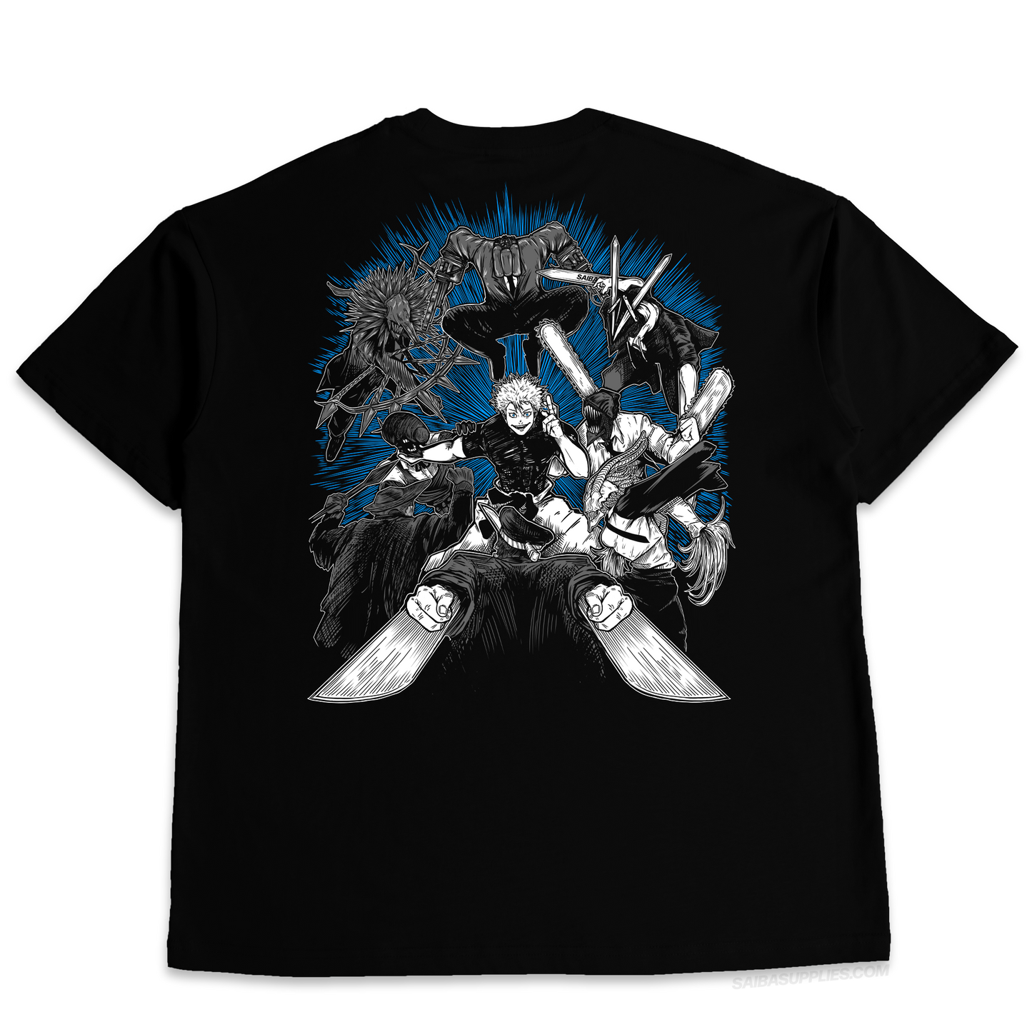 Devil Exorcism Gojo Satoru Oversized T-Shirt